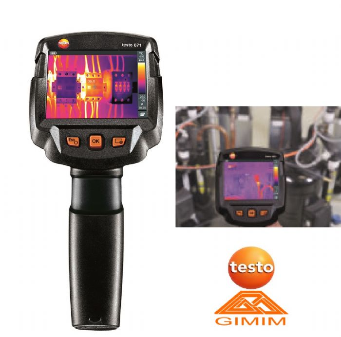 CAMARA TERMOGRAFICA CON APP TESTO 871